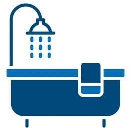 bathroom renovation icon line vector 260nw 2411651463